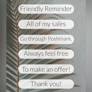 Poshmark Sales Only